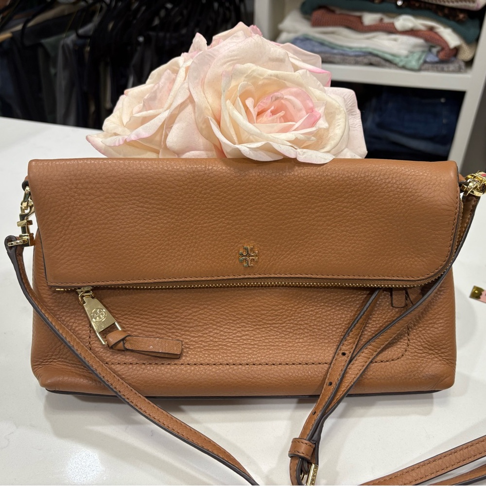 Tory Burch Tan Leather crossbody
